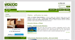 Desktop Screenshot of filipiny.svetadily.cz