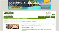 Desktop Screenshot of malta.svetadily.cz