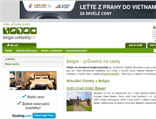 Tablet Screenshot of belgie.svetadily.cz